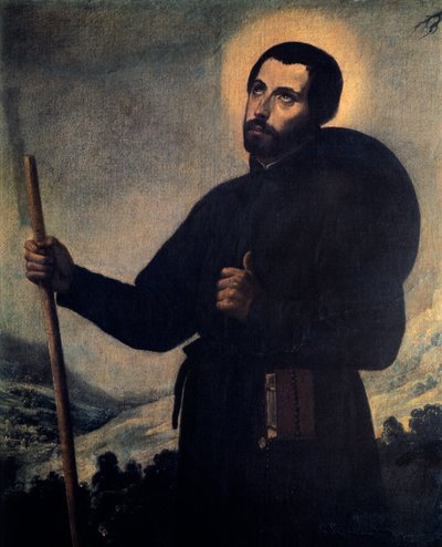 Heiliger Franz Xaver (1506-1552) von Francisco de Zurbaran
