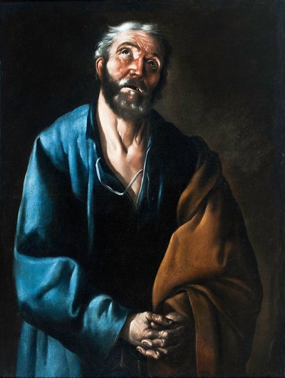 Tränen des heiligen Petrus von Francisco de Zurbaran