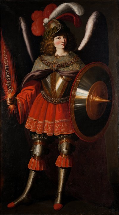 Der Erzengel Michael von Francisco de Zurbarán and Studio
