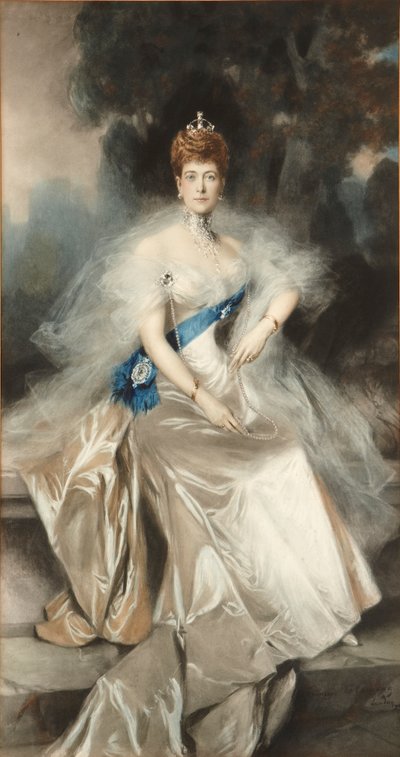 Königin Alexandra von Francois (after) Flameng