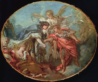 Allegorie des Friedens von Aachen von François Boucher