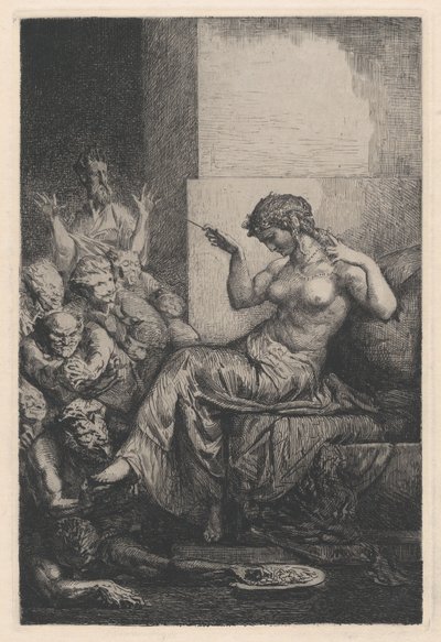 Allegorie von Francois Nicolas Chifflart