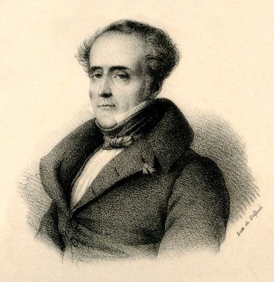 Chateaubriand, 1768-1848, ca. 1830 von Francois Seraphin Delpech