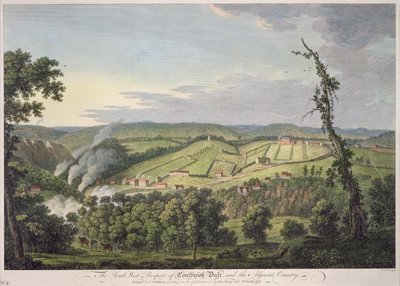 Südwestansicht von Coalbrookdale von Francois Vivares