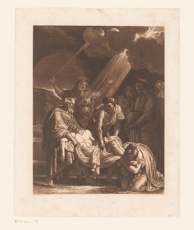 Die Grablegung Christi von Francois Xavier Fabre
