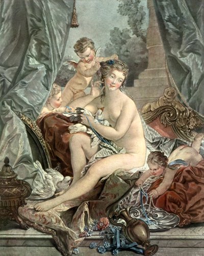 Die Toilette der Venus von Francois after Boucher