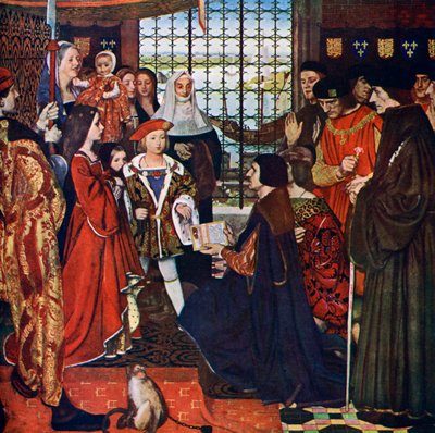 Das neue Lernen, um 1910, um 1900-1920 von Frank Cadogan Cowper
