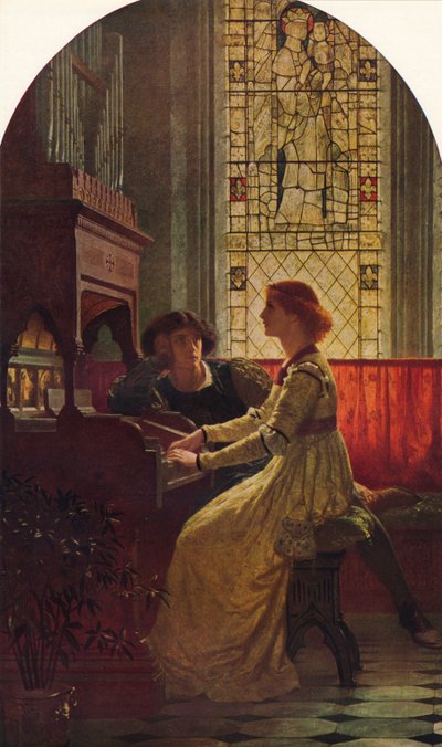 Harmonie, 1877, 1938 von Frank Dicksee