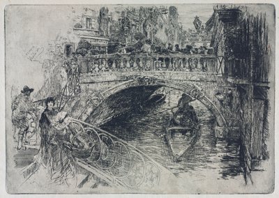 Venezianische Brücke von Frank Duveneck