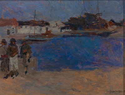 Hügel in der Umgebung von Cherbourg von Frank Edwin Scott
