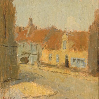 Dorfstraße von Frank Edwin Scott