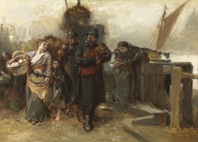 Studie für Verlassen - ein Findelkind von Frank Holl