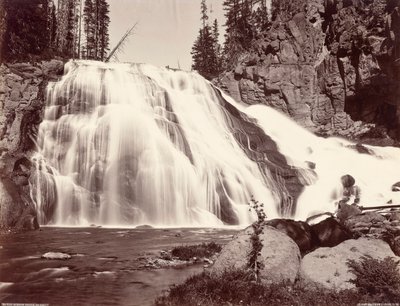 Gibbon Falls von Frank Jay Haynes