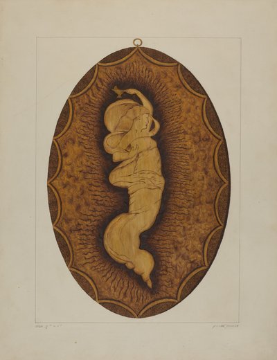 Verbrannte Plakette von Frank Maurer