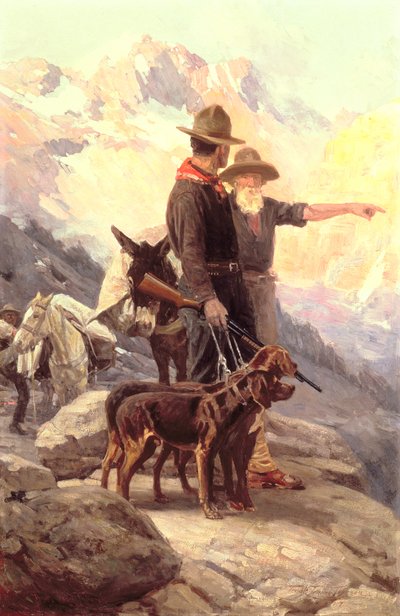 Die Bergjagd von Frank Tenney Johnson