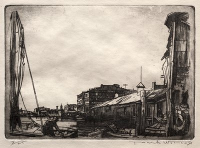 Uferpromenade von Frank Wilcox