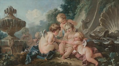 Verschwörung der Liebesgötter von François Boucher