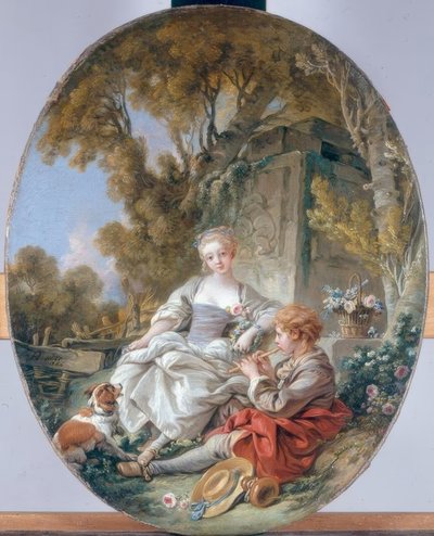Der Flageolettspieler von François Boucher