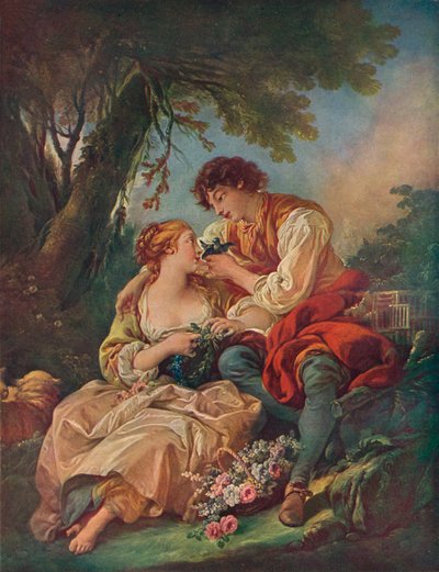 Pastorales Motiv, 18. Jahrhundert von François Boucher