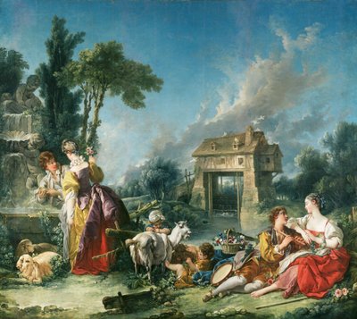 Der Brunnen der Liebe von François Boucher