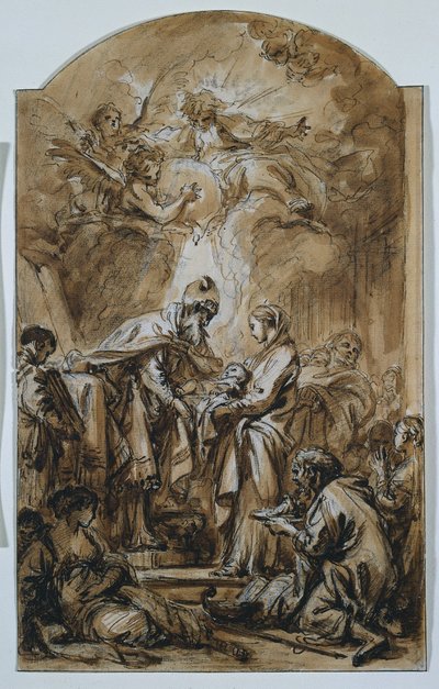 Die Darstellung im Tempel von François Boucher