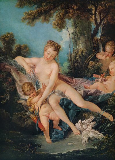 Venus tröstet Amor, 1751 von François Boucher