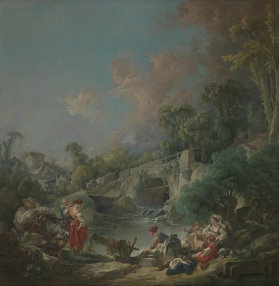 Wäscherinnen, 1768 von François Boucher