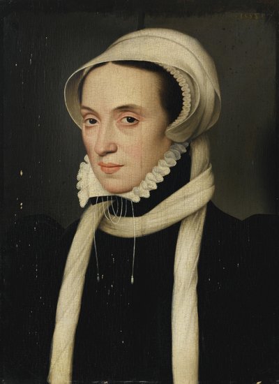Christina von Dänemark, Herzogin von Mailand, 1558 von François Clouet