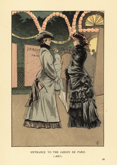Eingang zum Jardin de Paris von François Courboin
