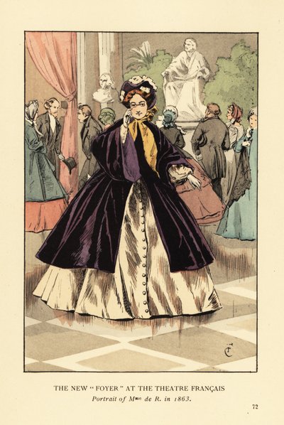 Das neue Foyer im Théâtre Français von François Courboin