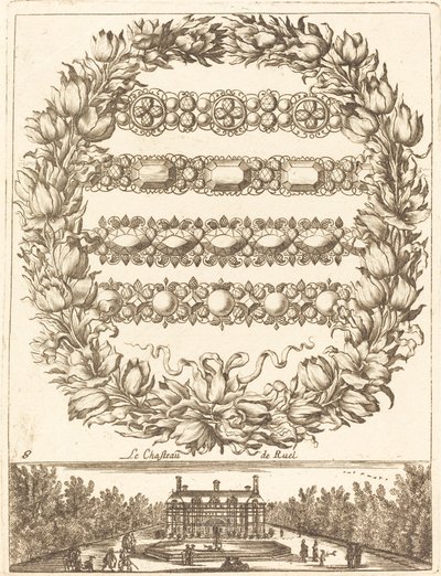 Das Schloss von Ruel von François Le Febvre