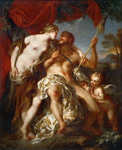 Herkules und Omphale von François Le Moyne