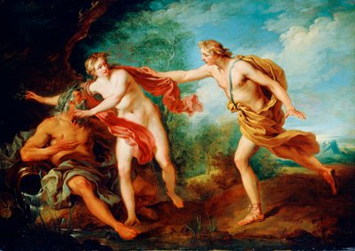 Apollo und Daphne, 18. Jahrhundert von François Lemoyne