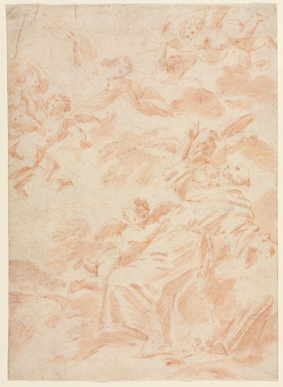 Die Stigmatisation des Heiligen Franziskus von François Lemoyne