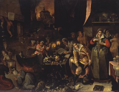 Die Hexenküche, 1606 von Frans Francken the Younger