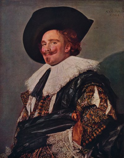 Der lachende Kavalier, 1624 von Frans Hals