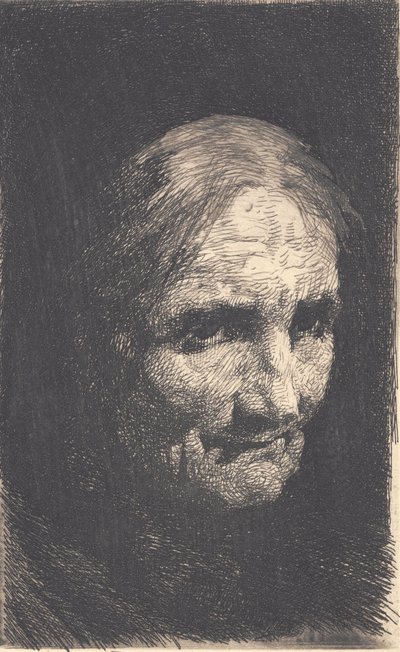 Alte Frau von Frans Schwartz
