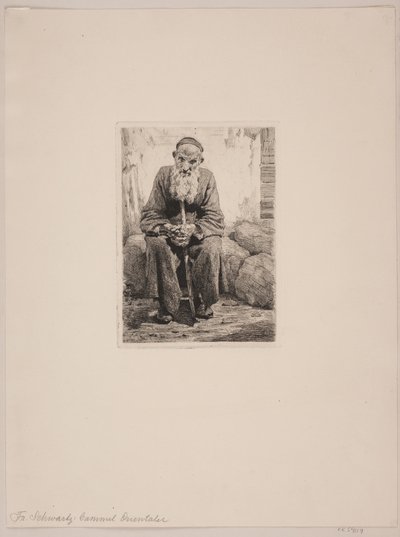 Alter Orientale von Frans Schwartz