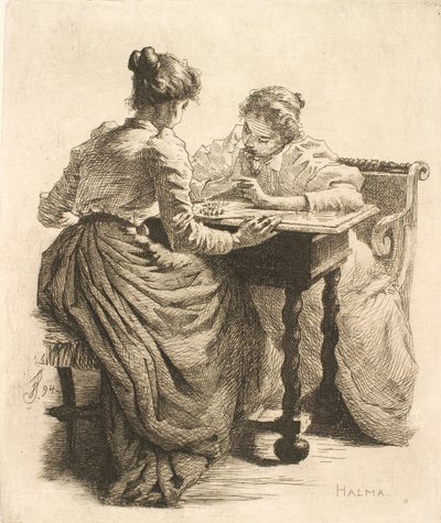 Halma von Frans Schwartz