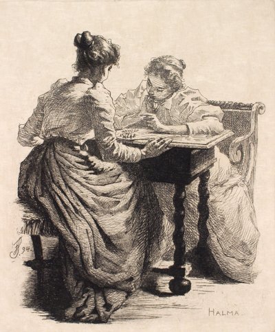 Halma von Frans Schwartz
