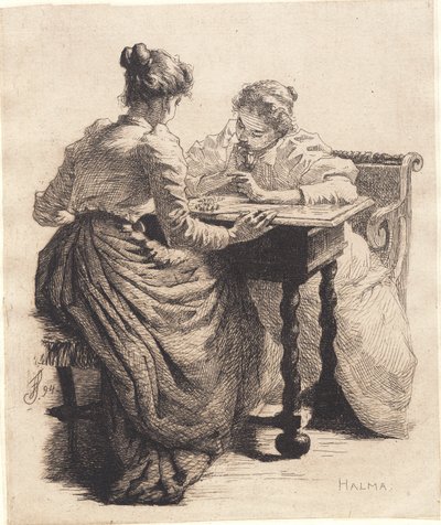 Halma von Frans Schwartz