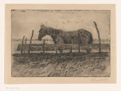 Pferd von Frans Smissaert (signed by artist)