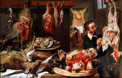 Eine Metzgerei, 1630er Jahre von Frans Snyders or Snijders