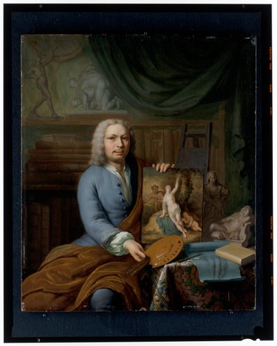 Selbstporträt von Frans van the Younger Mieris