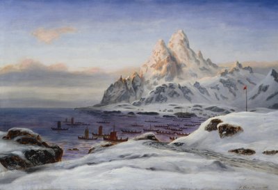 Fischer in Lofoten von Frants Diderik Boe