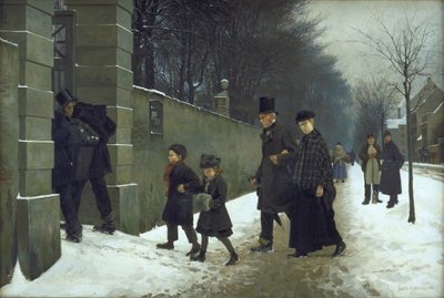 Eine Beerdigung von Frants Henningsen
