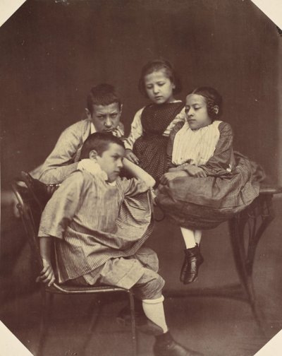 Alfons, Eugen, Marie und Hermine Antoine von Franz Antoine