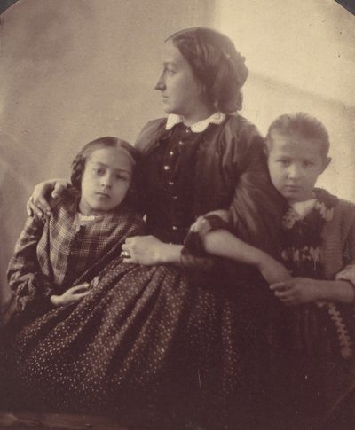 Hermine, Marie und Marie Antoine, 1850er-60er von Franz Antoine