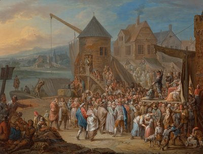 Jahrmarkt von Franz Christoph Janneck