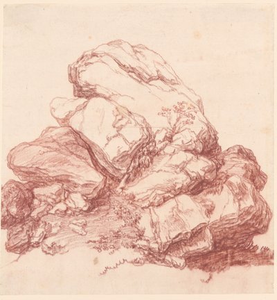 Verwitterte Felsen von Franz Edmund Weirotter